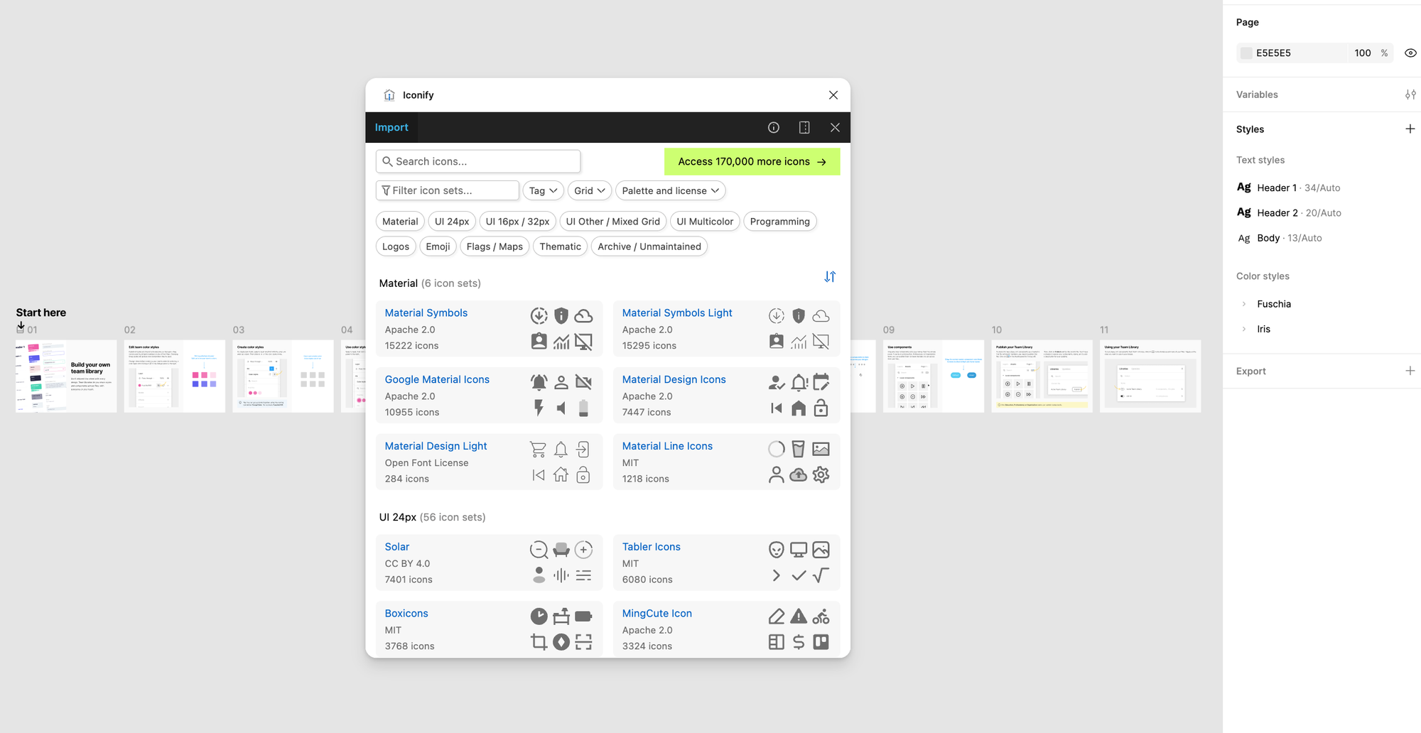 Iconify Figma plugin