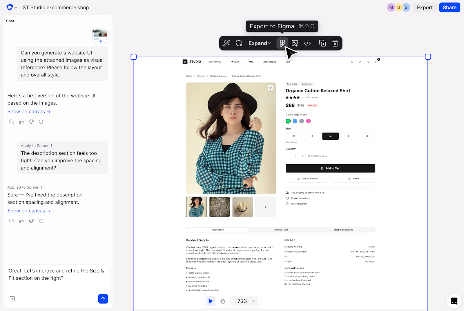 Flowstep - view image of how to use AI for UX design process to get to user testing faster