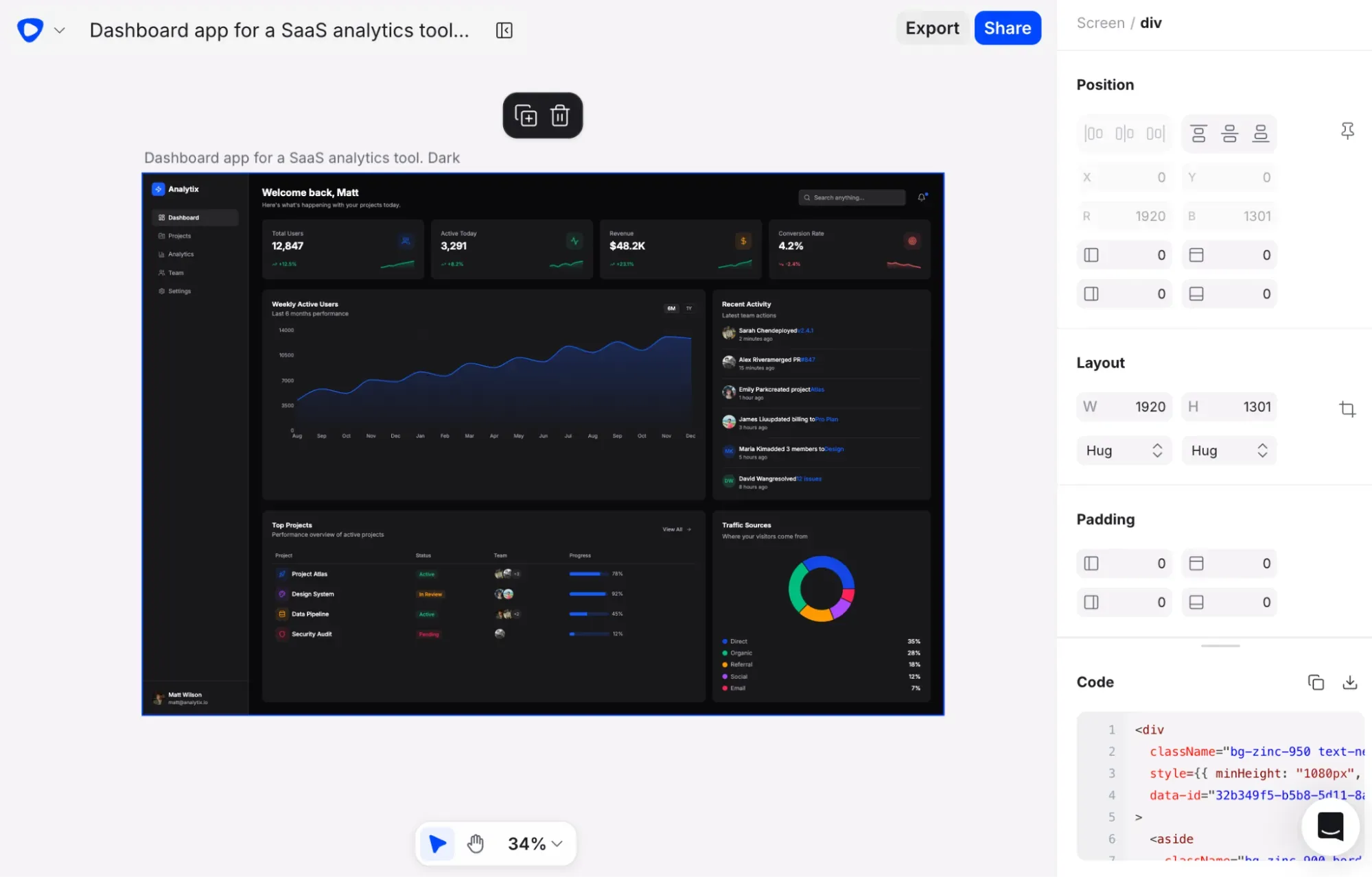 Flowstep AI tool for UI and UX design - Visily alternative with essential features for creating UI
