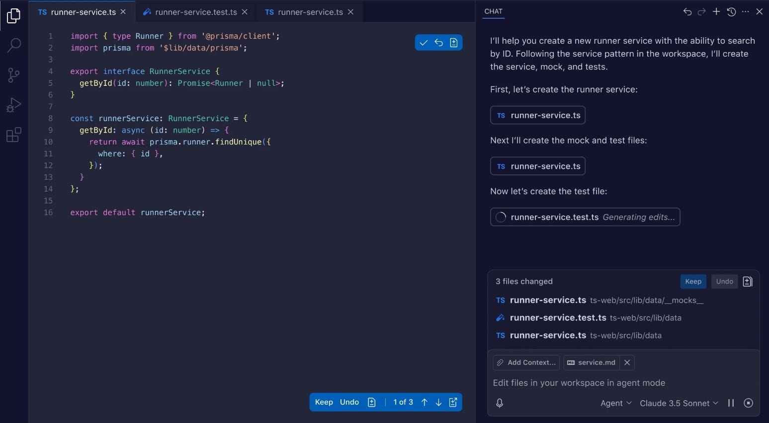 GitHub Copilot code editing preview