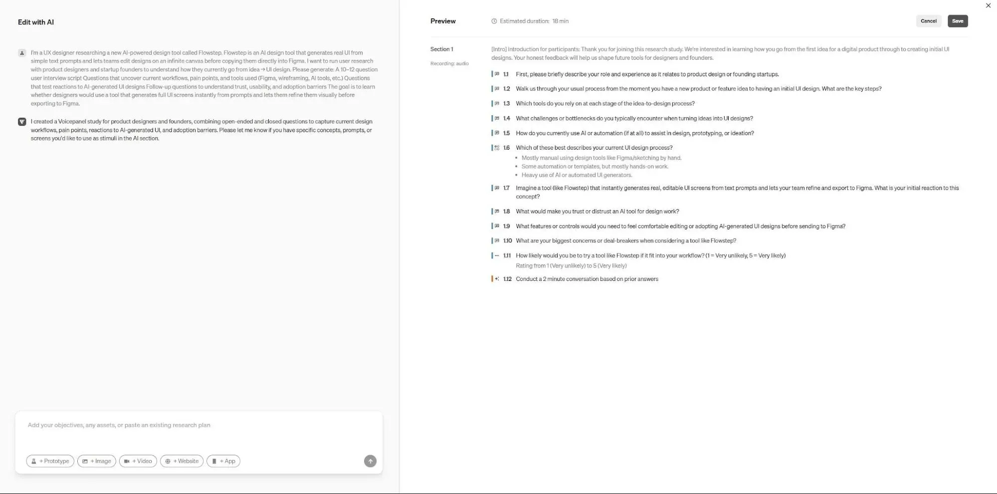 Voicepanel can help you perform user research