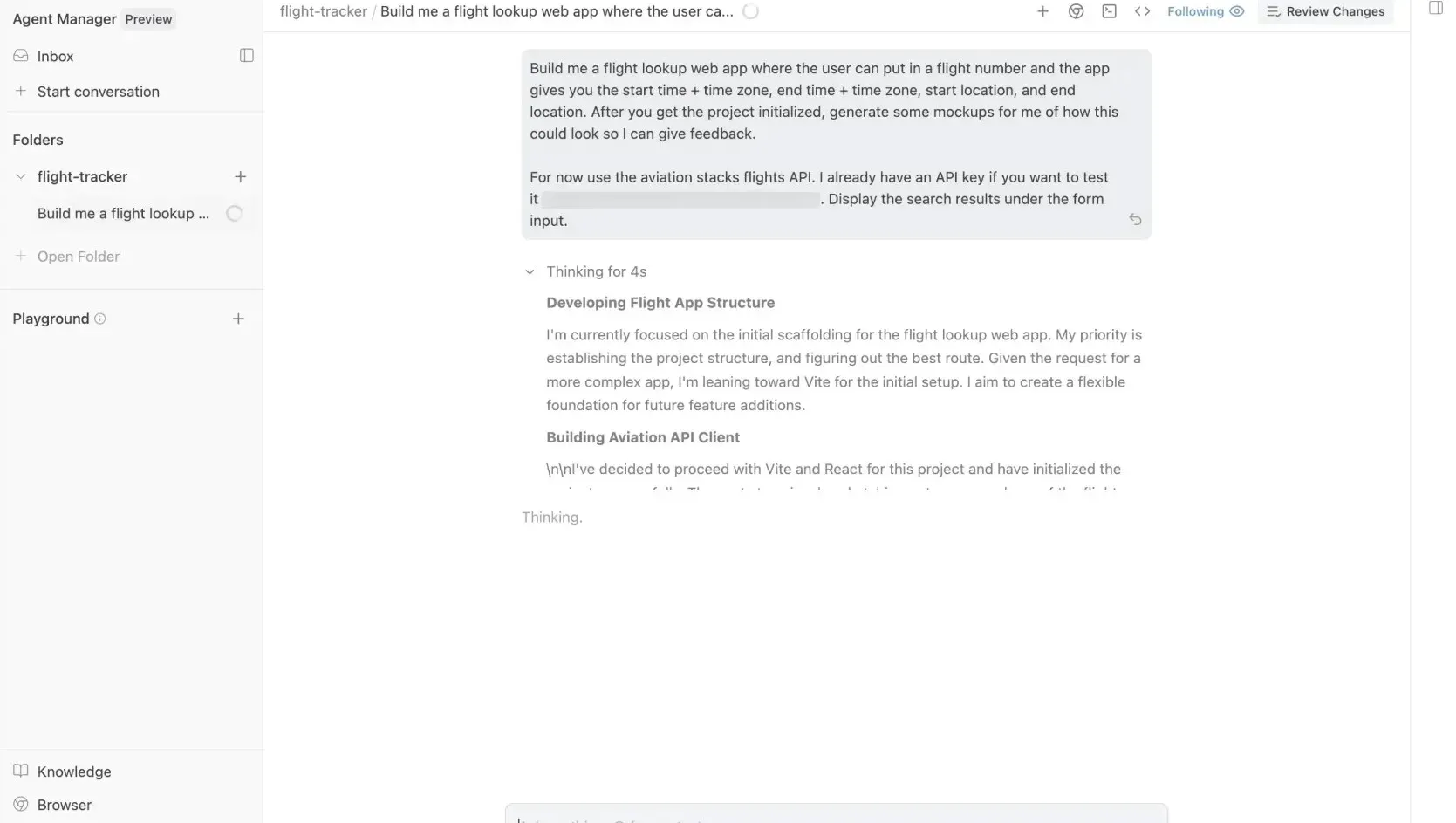 Google Antigravity for code generation on real projects