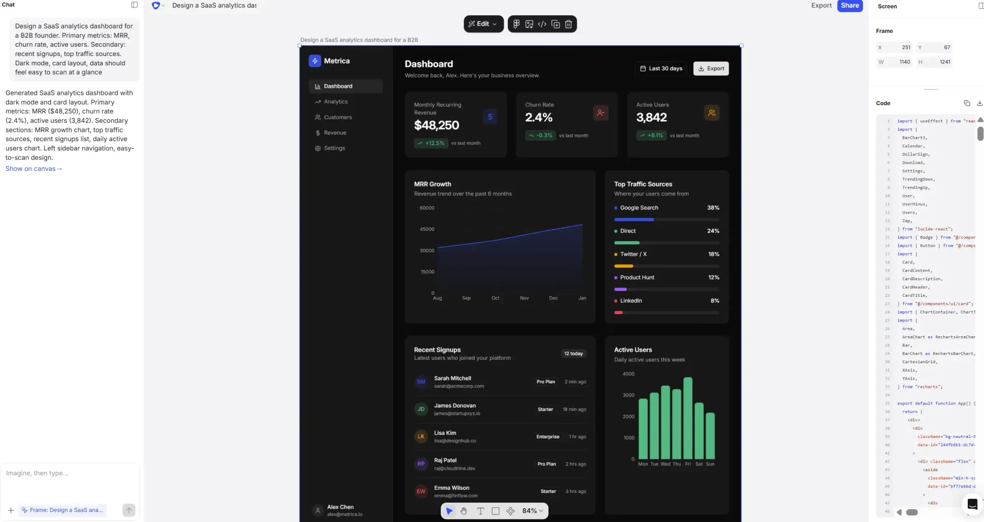 Flowstep - one of the best AI tools for web design