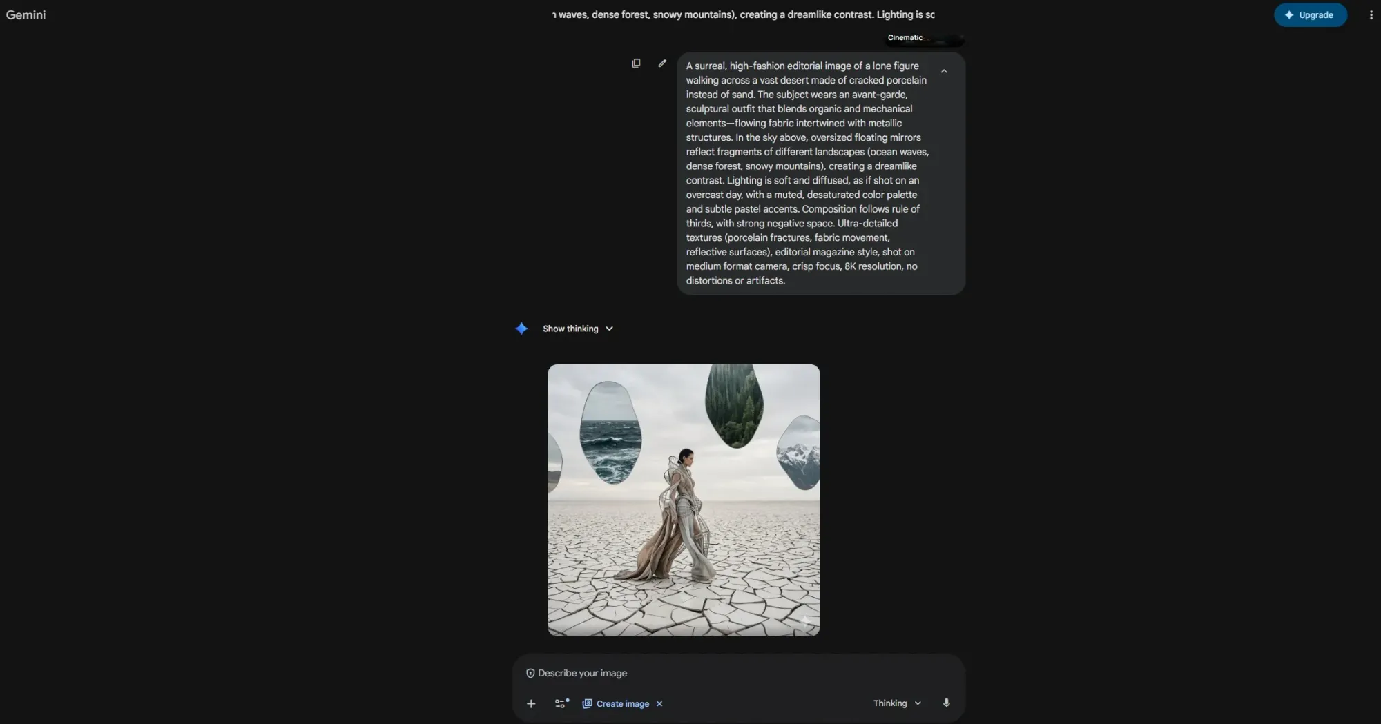Nano Banana can create stunning design elements, useful when building landing pages