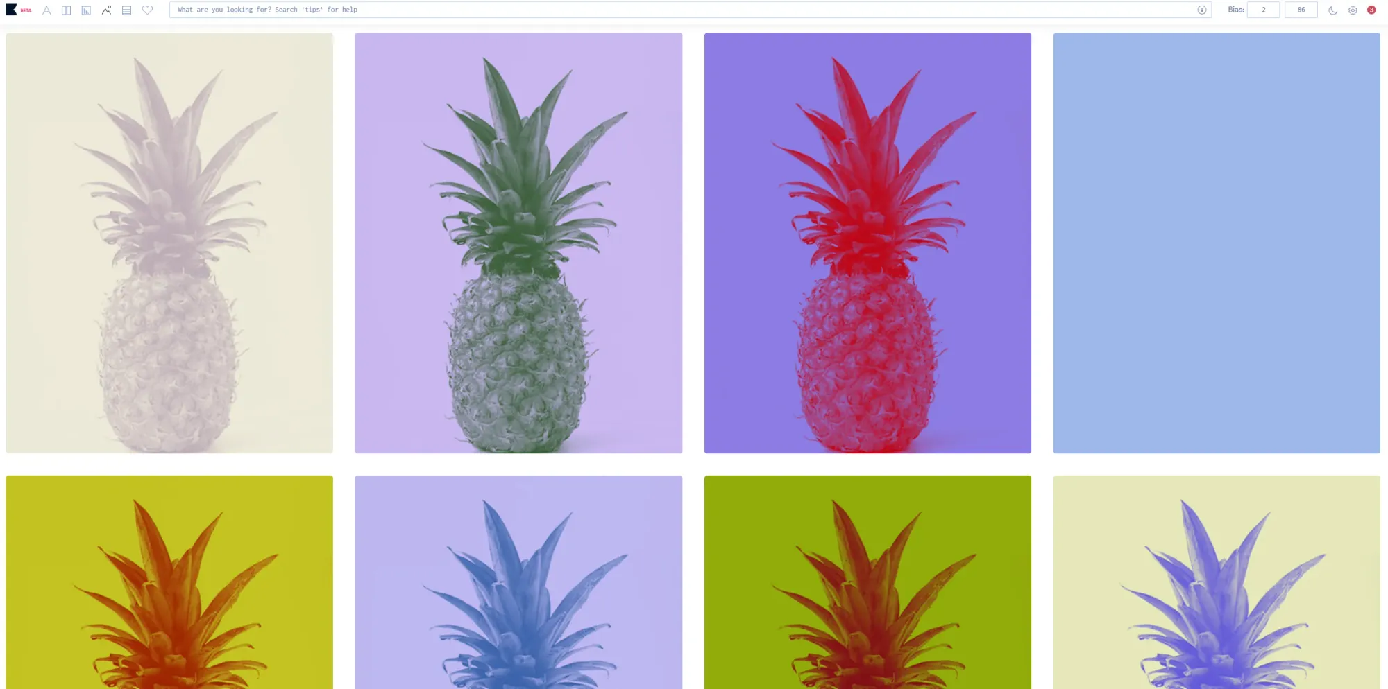 Khroma AI personalized color palette generator
