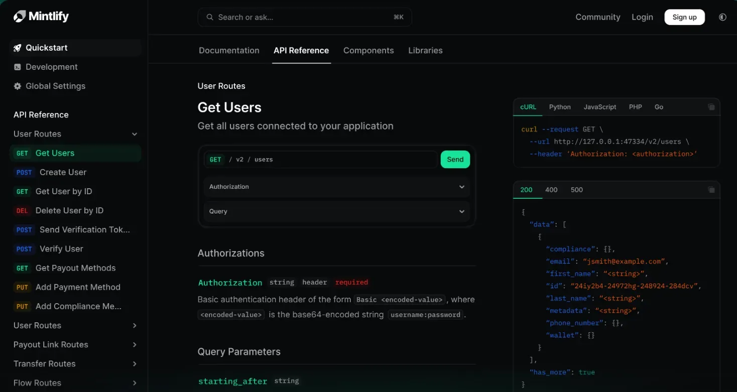 Mintlify documentation infrastructure