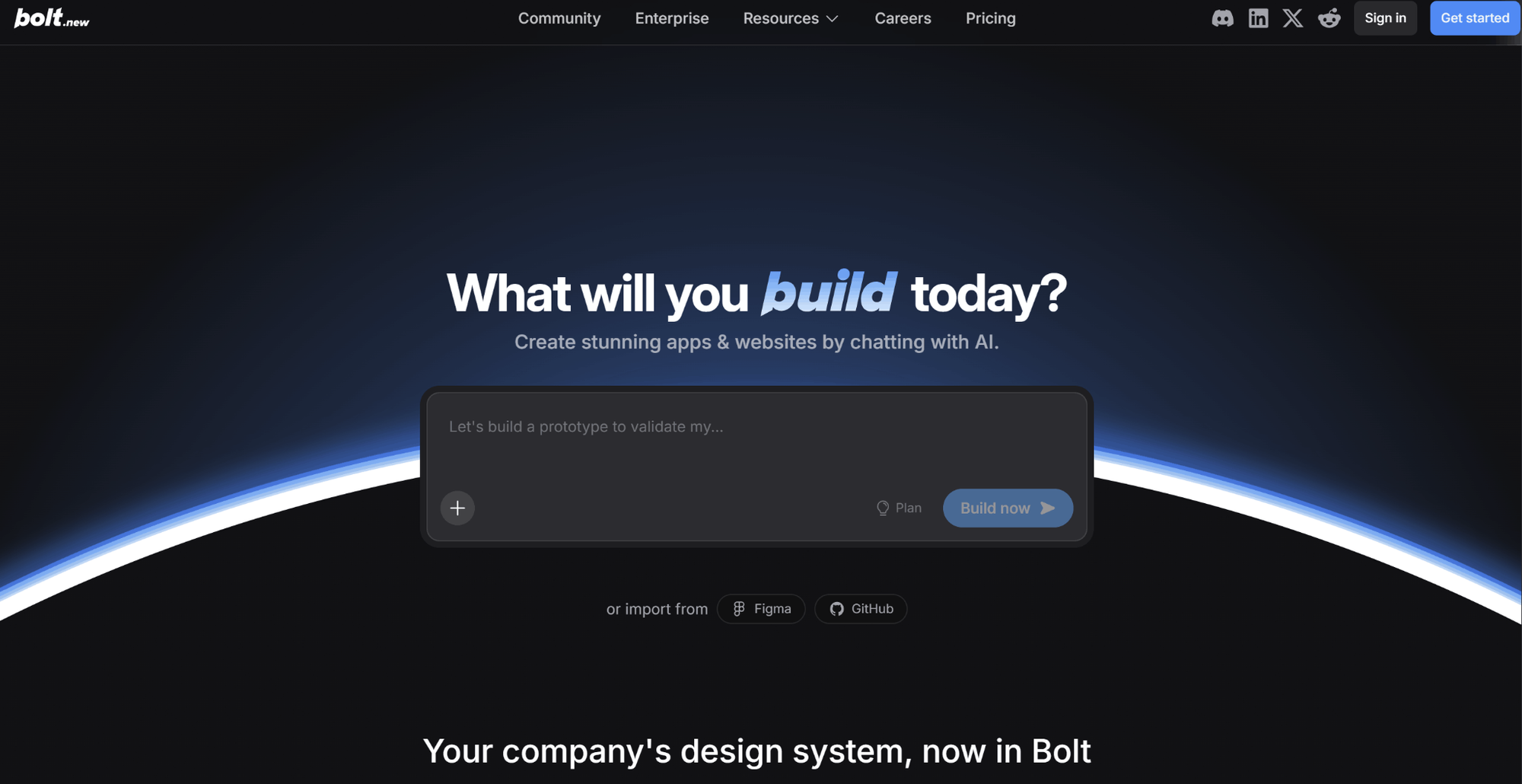 Bolt app generator