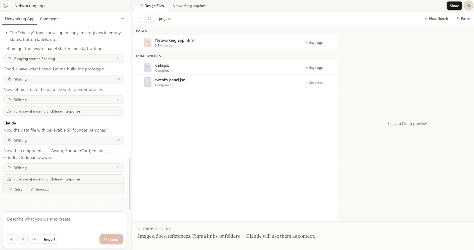 Claude Design UI Generator