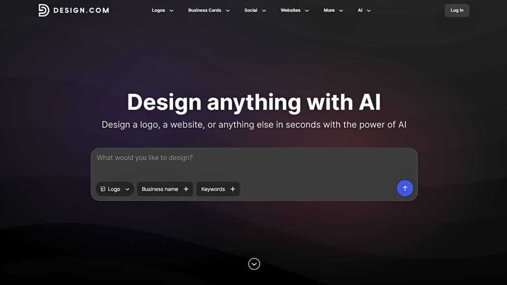 Design.com creates designs with AI