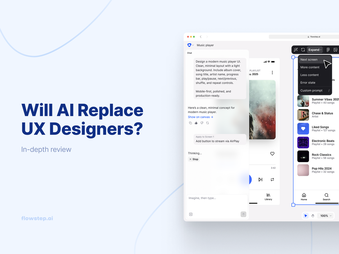 Will AI Replace UX Designers?