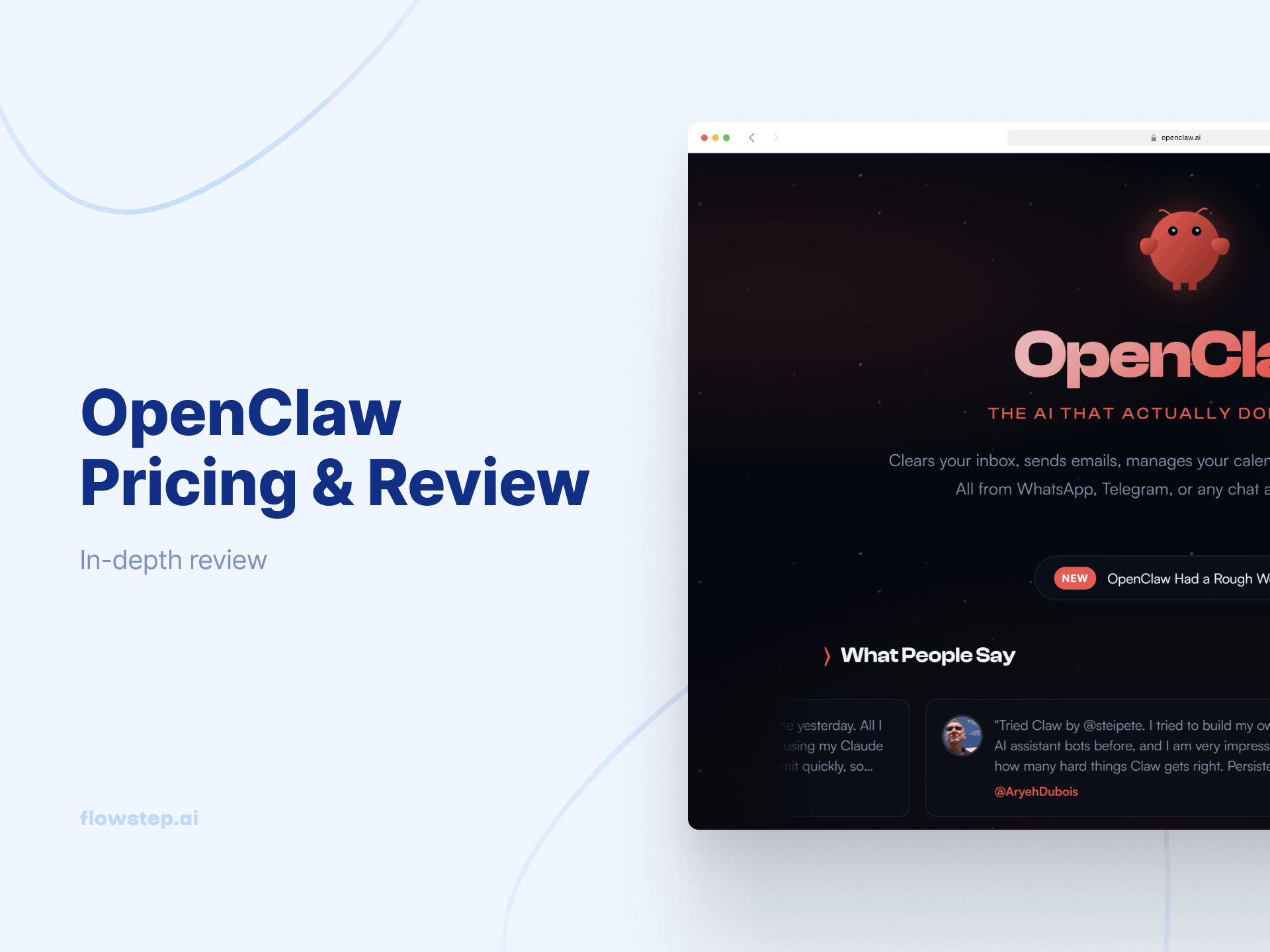 OpenClaw pricing
